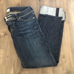 Hudson Cropped Denim